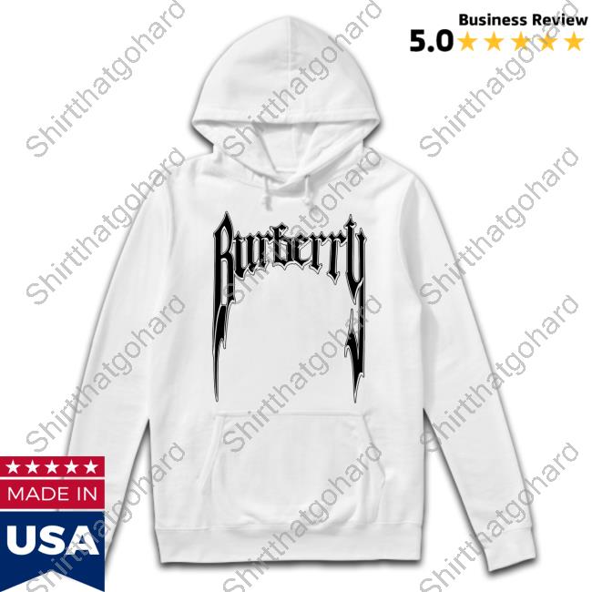 Official Burberry Sici Large Artwork Logo T-Shirts