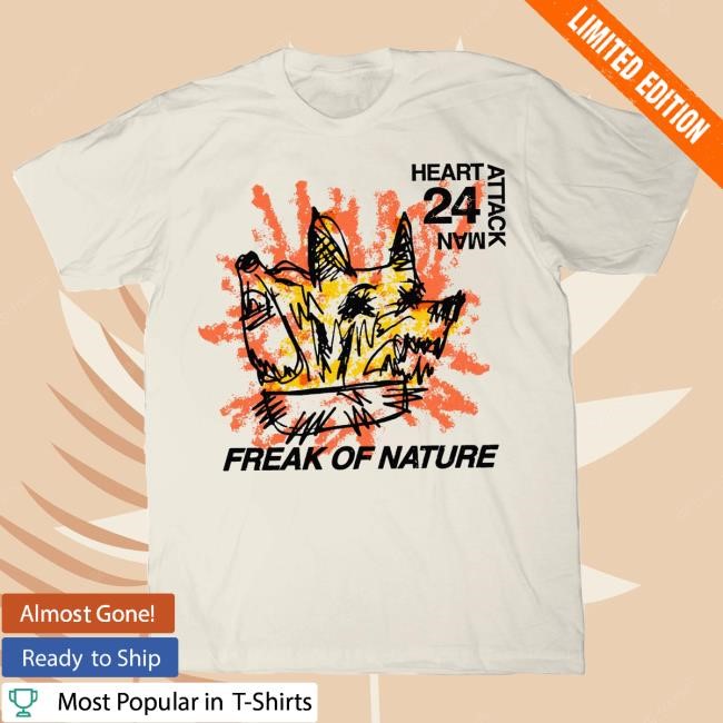 Heart Attack Man Merch Scribble Dog Tee Shirt