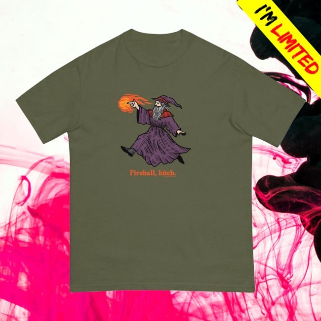Official Fireball T Shirt - Dungeon Crawlers Co