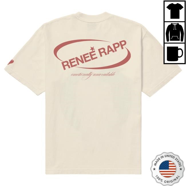 Official Complex Shop Renee Rapp Emotionally Unavailable X Renee Rapp Chomp T Shirt Reneé Rapp