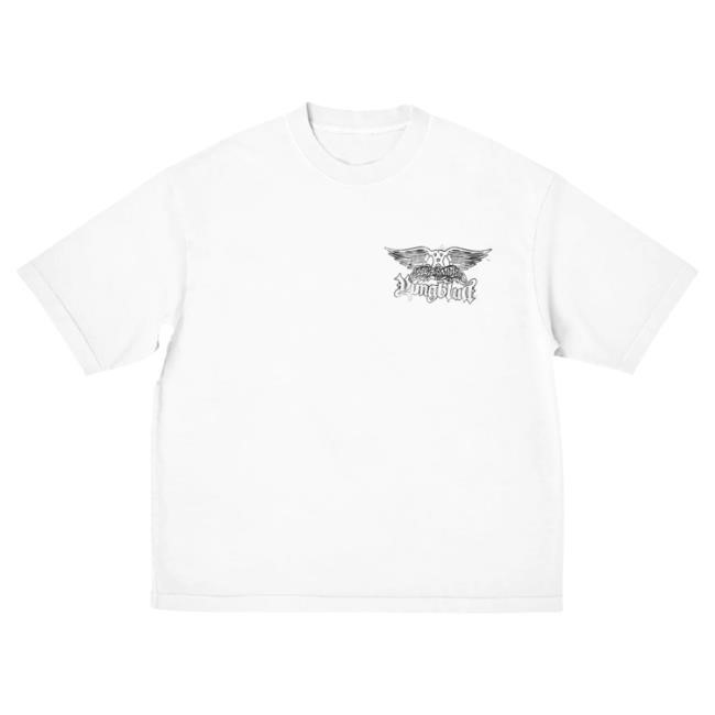 Official Complex Merch Store Shop Aerosmith & YUNGBLUD - One More Time White Hot Shirt