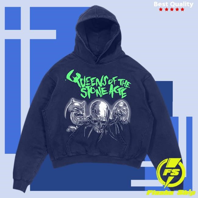 Official Queens Of The Stone Age Qotsa Merch Store Clockwork Monster Hood