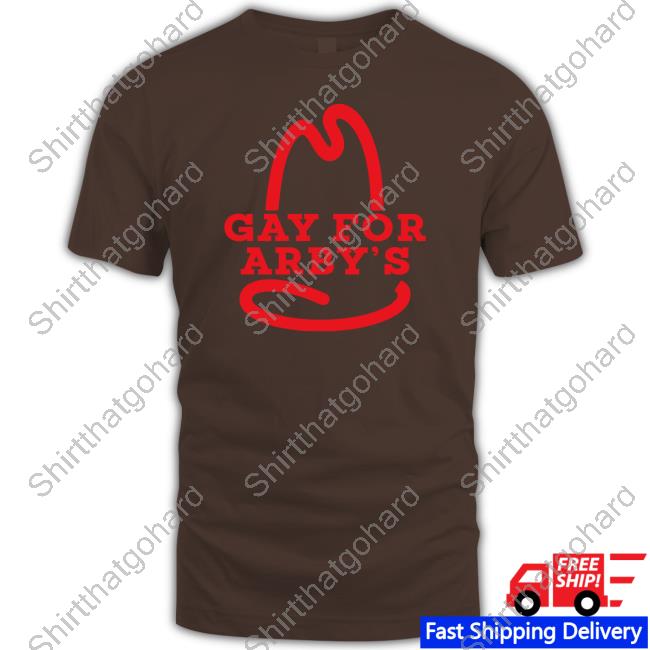 Pizzaslime Merch Gay For Arbys Tee