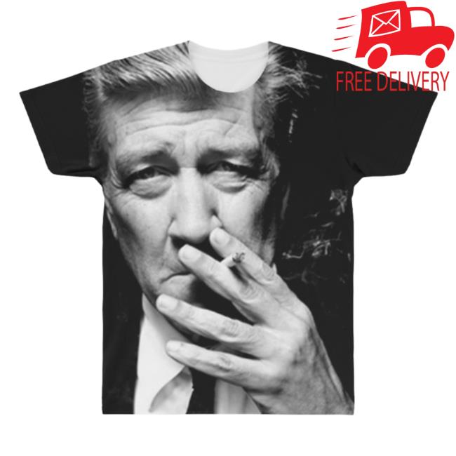 Official Artist Shot David Lynch All Over Print T Shirt Artistshot