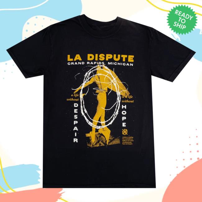 Official Hello Merch La Dispute First Reformed Black Attractive Shirt