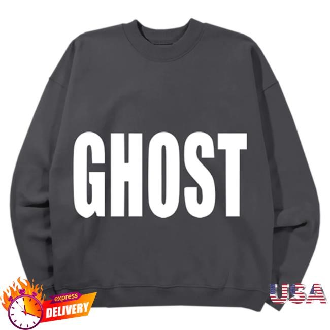 Official Justin Bieber Ghost Bieber Crew Neck Sweatshirt III JustinBieber