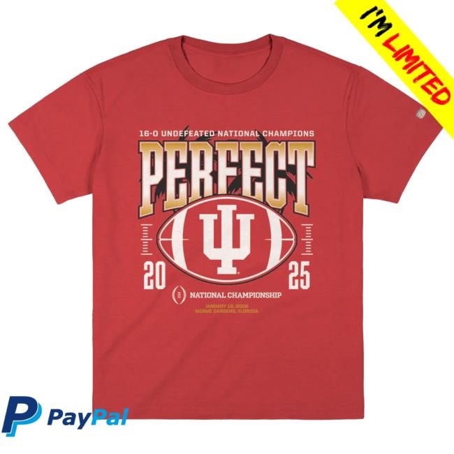 Homefield Apparel Indiana Hoosiers College Football NCAA Perfect Tee