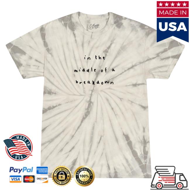 Official G Eazy Apparel Clothing Store Shop Breakdown White Tie Dye T-Shirt