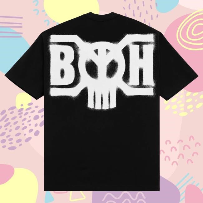 Official Babylon LA Babylon X Bounty Hunter Spray Logo T Shirt