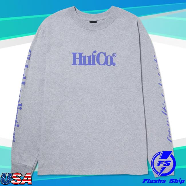 Huf Co Hoodies Heather Grey