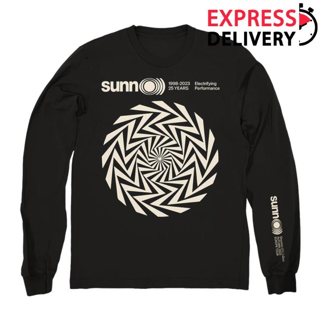 Evil Greed Merch Sunn O))) Electrifying Performance Long Sleeve