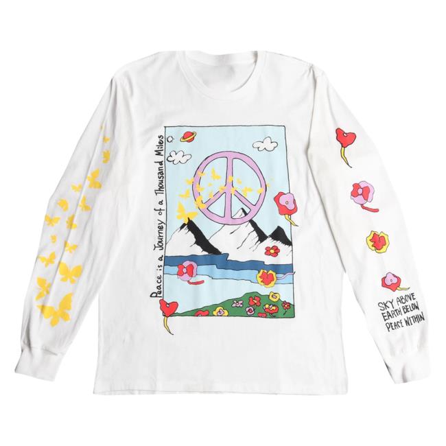 Official Altru Apparel Clothing Peace Is A Journey Aop Sweatshirts 3D All Over Print