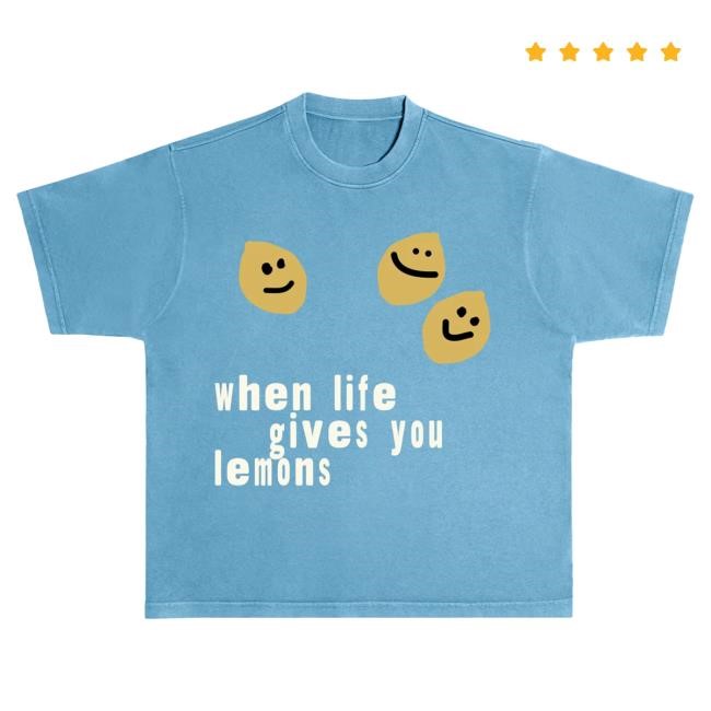 Official Forrest Frank Store Jesus Lemonade Blue Shirt
