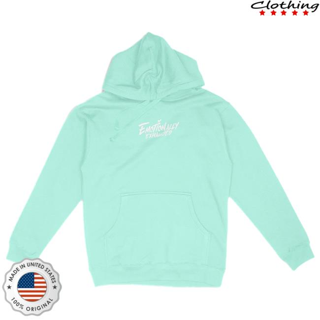Official Philip Defranco Merch Store Beautiful Bastard Emotionally Exhausted Mint Pastel Hood Beautifulbastard Philipdefranco Shop
