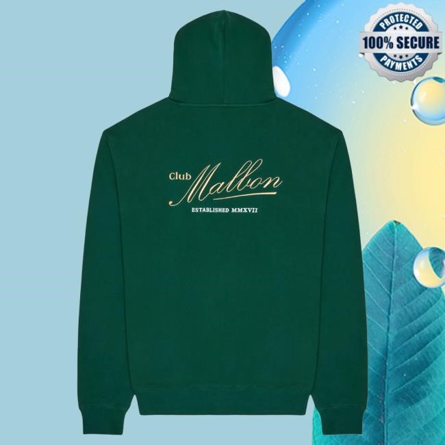Official Complex Merch Store Shop Malbon Golf Members Hoody Green