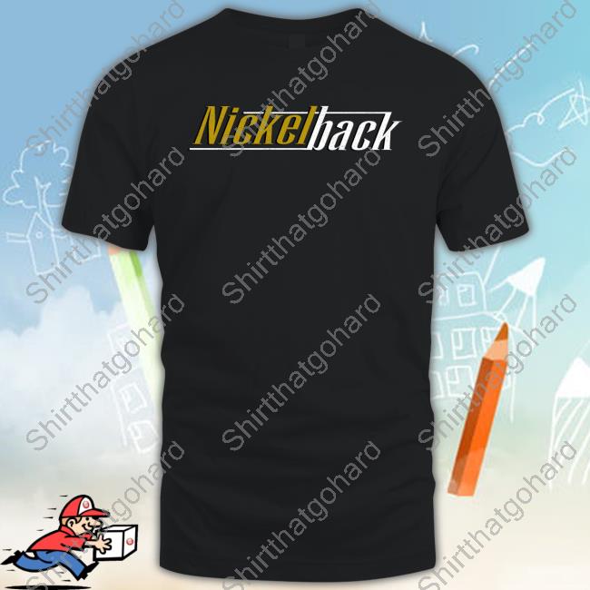 Official Nickelback Merch The State Logo Coal Tee