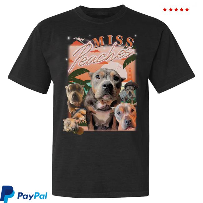 Official Barstool Sports Merch Store Miss Peaches Faces T-Shirt Barstool Sports Apparel Clothing Shop Barstoolsports