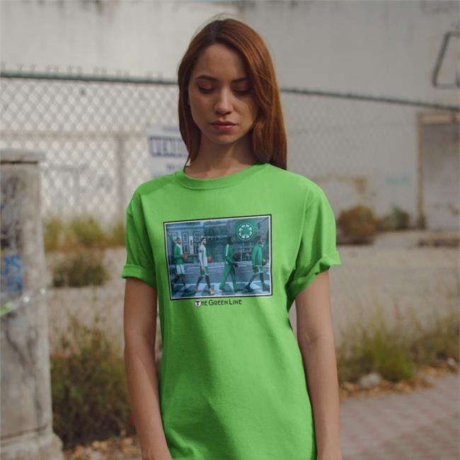 The Green Line Tee Shirt Boston Celtics The Green Line Tee Shirt Boston Celtics