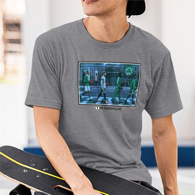 The Green Line Hoodie Boston Celtics