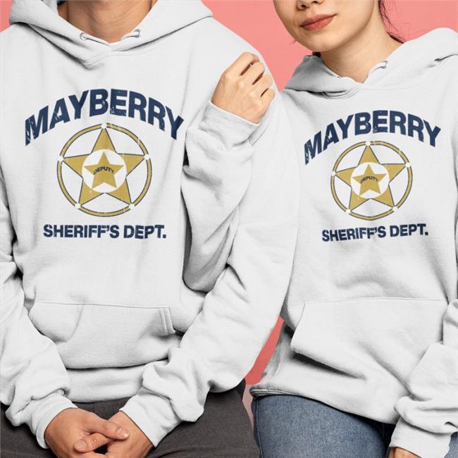 Super 70s Sports Super 70s Sports Mayberry Sheriff's Dept Long Sleeve Tee Shirt super70ssportsstore Merch