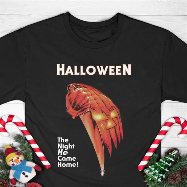 Nerd Kung Fu Merch Halloween The Night He Came Home Original Shirt Black Its Izzy Mania
