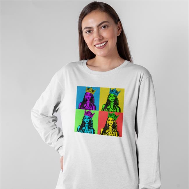 For Ur Wear Merch Mercedes Varnado Queen Sweatshirt Mercedes Varnado Queen Shirt White