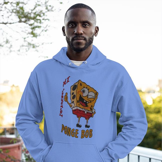Hi Jerusalem Ponge Bob Long Sleeve Poorly Translated Shirts