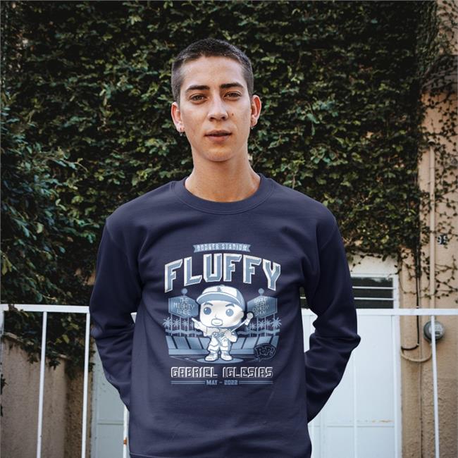 Fluffy Funko Baseball Hoodie Fluffy Guy Merch Fluffy Funko Baseball Shirt Dodger Stadium Fluffy Gabriel Iglesias May 2022