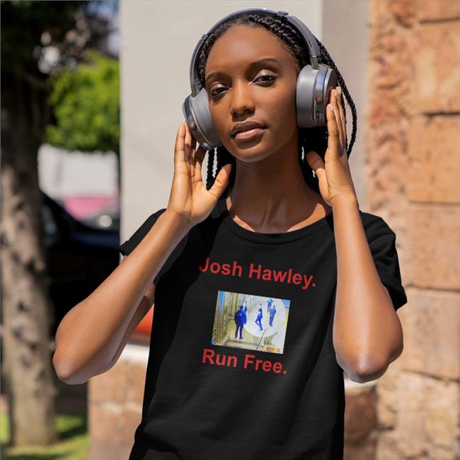 Flexghost Josh Hawley Run Free T Shirt Josh Hawley Merch