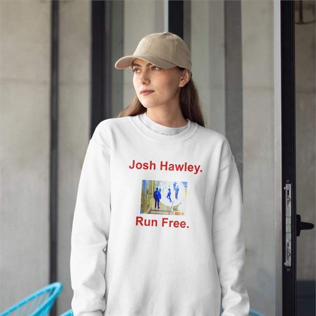 Flexghost Josh Hawley Run Free T Shirt Josh Hawley Merch Josh Hawley Run Free Shirt Flexghost Josh Hawley Merch