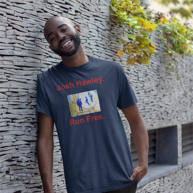 Flexghost Josh Hawley Run Free T Shirt Josh Hawley Merch Flexghost Josh Hawley Run Free Hoodie Josh Hawley Merch