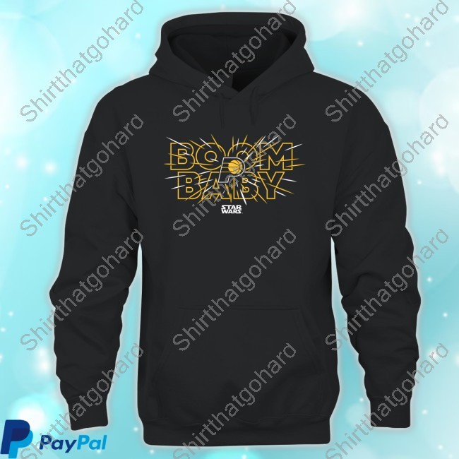 Indiana Pacers Boom Baby Star War T Shirt