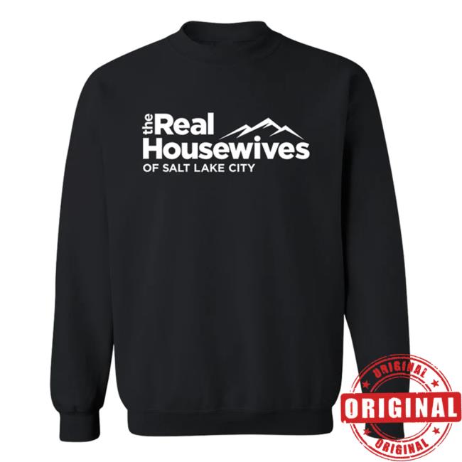 Official Bravo Tv Merch The Real Housewives Of Salt Lake City Fleece Tee Shirt