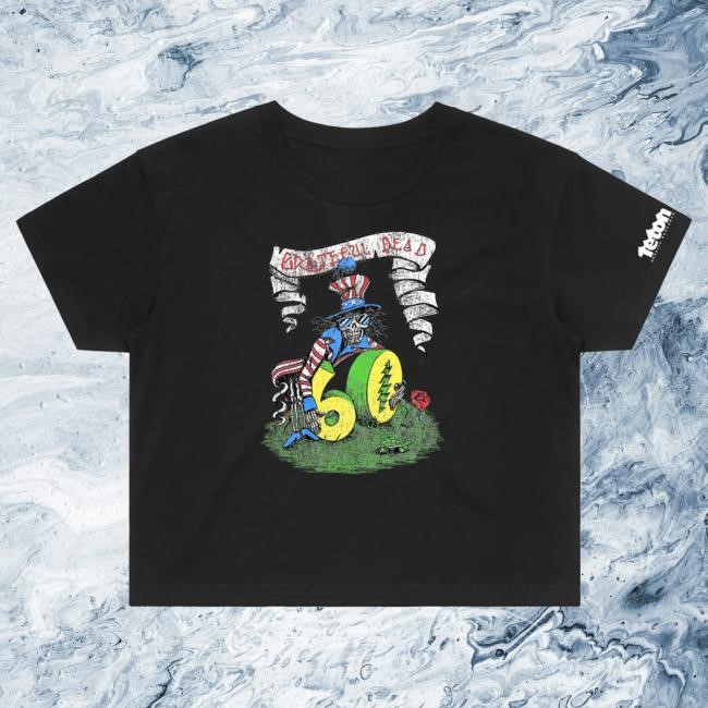 Grateful Dead 60th x TGR 60th Dead Uncle Sam Crop Shirt