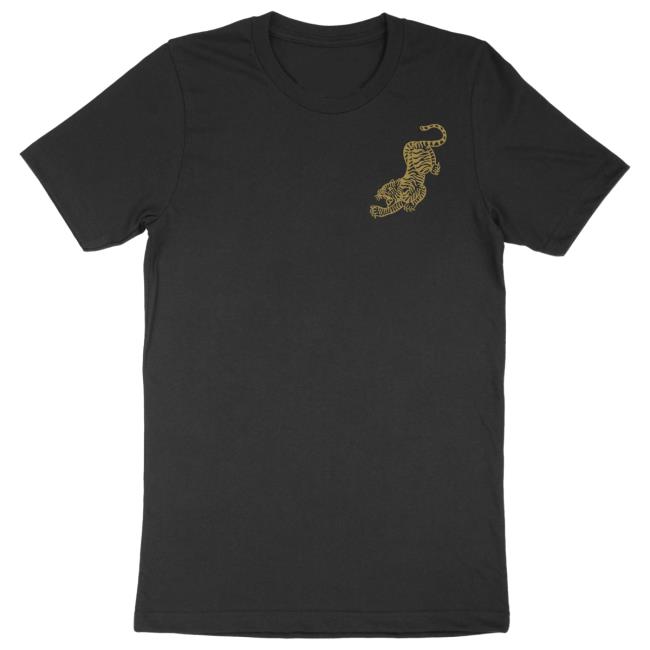 Make Cool Shit Take No Shit Tiger Shirt - Black