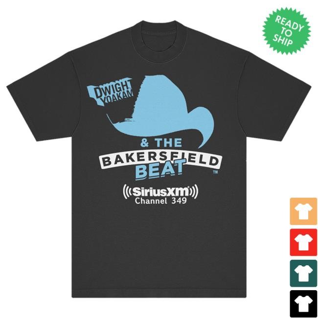 Official Dwight Yoakam Merch Store Shop DwightYoakam Bakersfield Beat Shirts (Black)