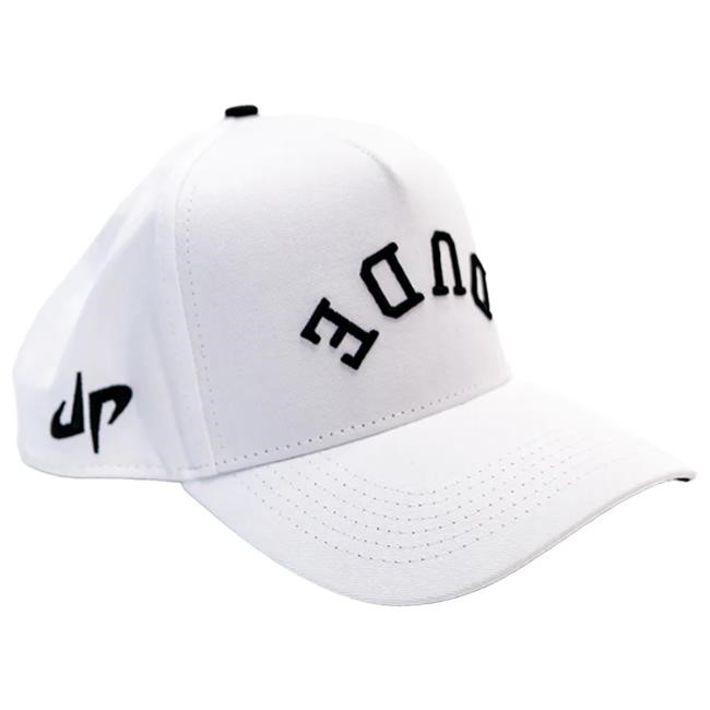 Original White Black The DUDE Hat By Dude Perfect Modern Contrast The DUDE Hat Dude Perfect Street Gear