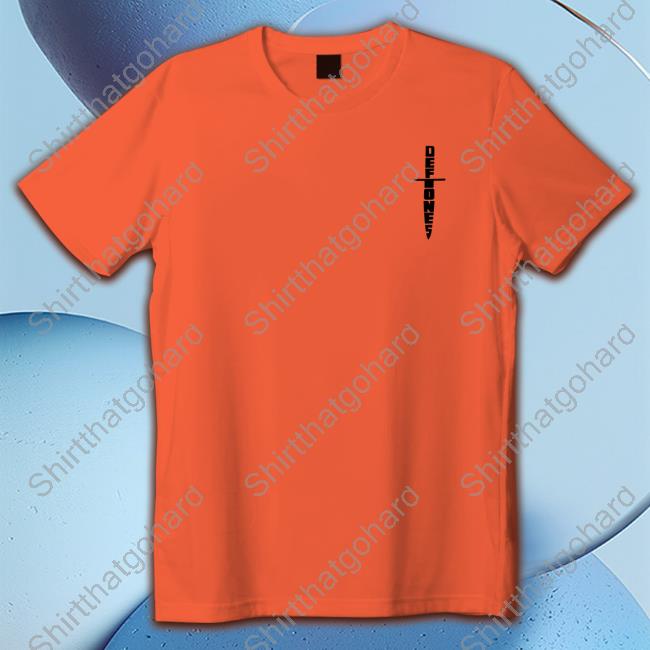 Official Deftones Merch Dagger Logo T-Shirt