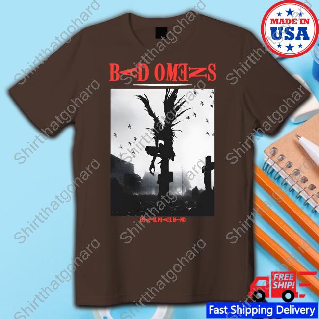 Official Bad Omens The Death Of Peace Of Mind Shinigami Tee