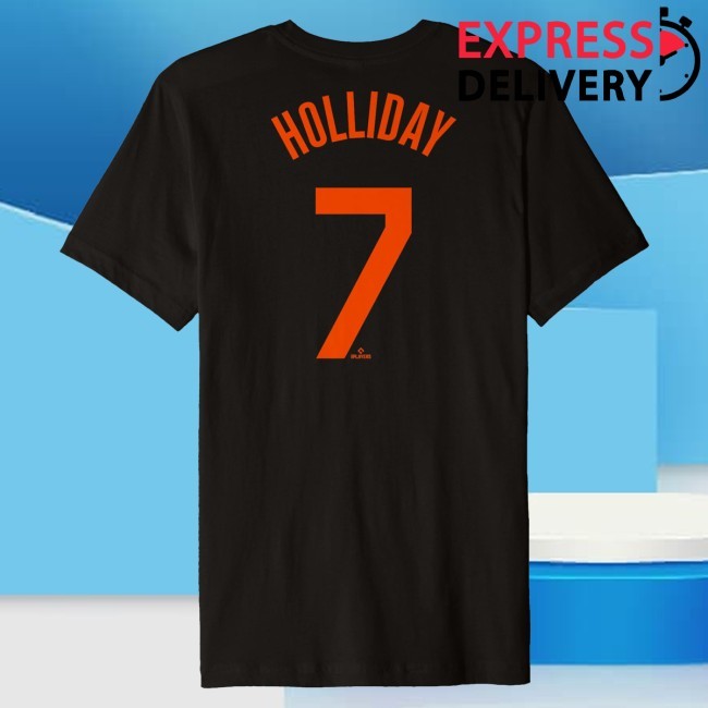 Official Jackson Holliday Baltimore Name & Number Shirt - Ryno Sports