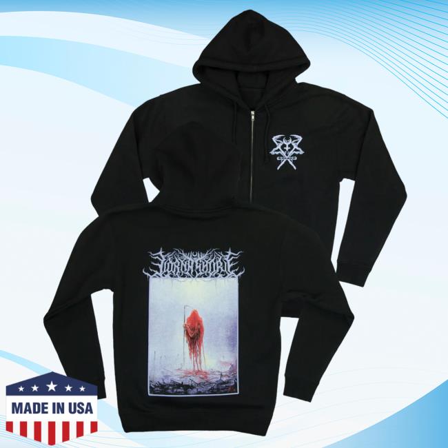 Official Lorna Shore And I Return To Nothingness Cover Zip Sweatshirts