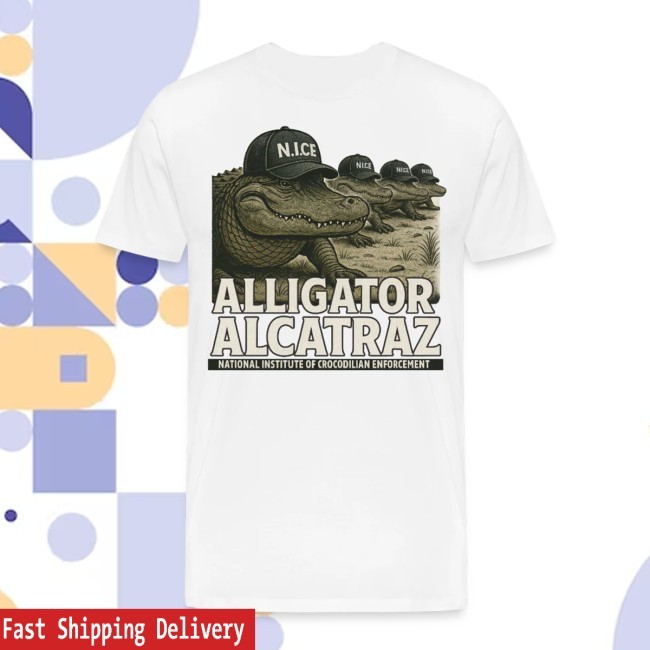 Official Alcatraz Gator Enforcement Premium Shirt - Clown World Store