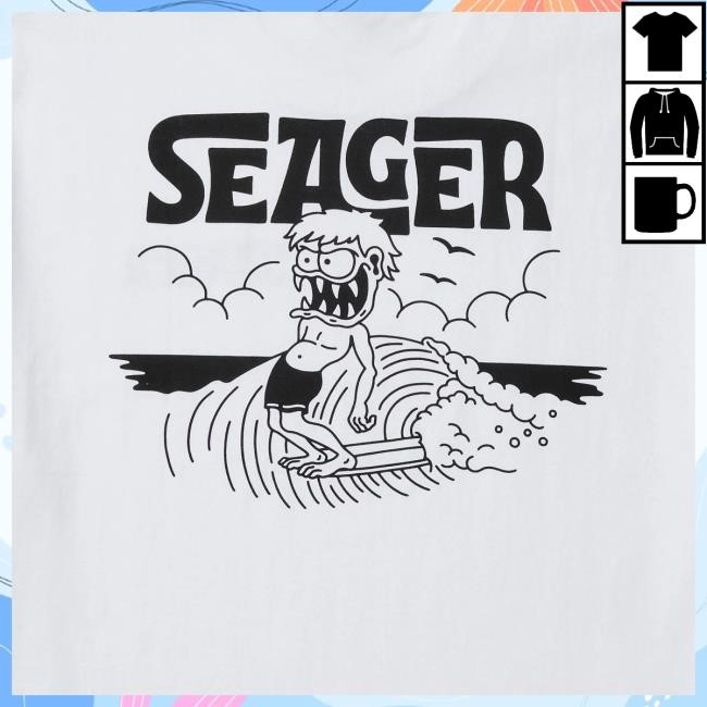 Official Seager Clothing Store Shop Seager Pocket Creep New Shirt White Seagerco