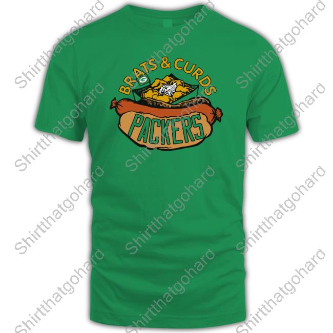 Green Bay Brats And Curds Packers Shirt