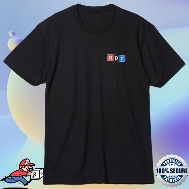 NPR Merch Shop NPR Black Classic New Shirt