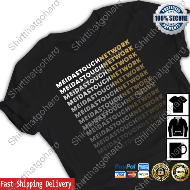 Meidastouch Merch MeidasTouch Network Faded Logo Long Sleeve Shirt