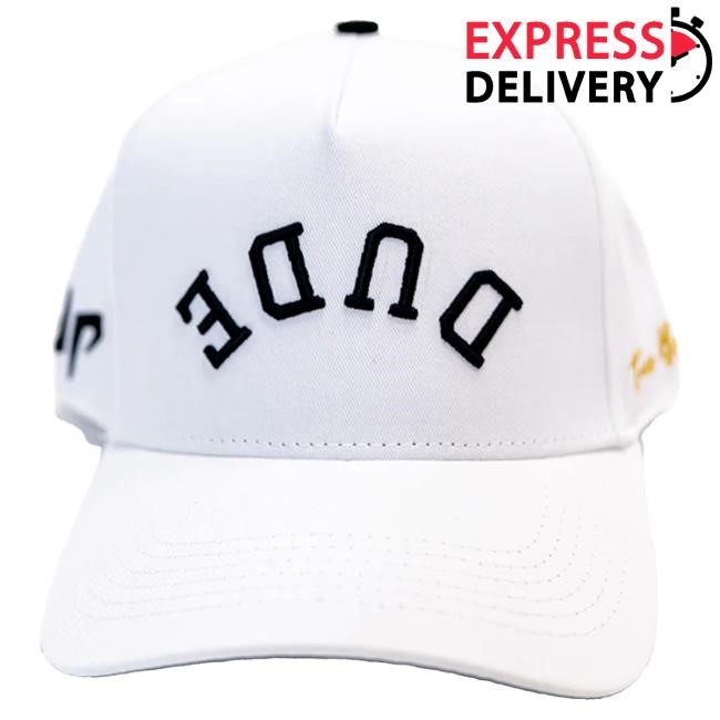 Original White Black The DUDE Hat By Dude Perfect Original White Black The DUDE Hat By Dude Perfect