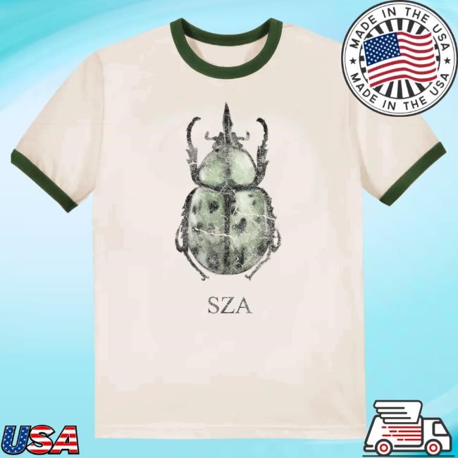 Official Sza Merch Store Shop Sza SOS DELUXE RINGER Shirts Solana Imani Rowe