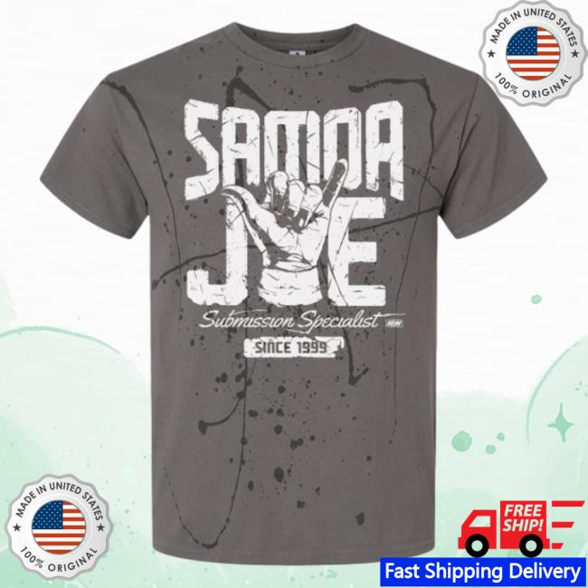 ShopAEW Top Rope Tuesday Limited Edition Samoa Joe - Submission Specialist New Shirt All Elite Wrestling