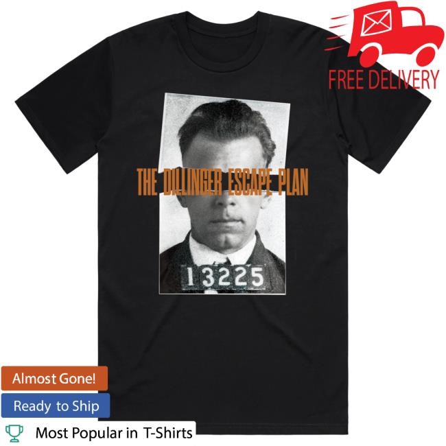 Official Sumerian Records Merch Store The Dillinger Escape Plan - Mug Shot New Shirt
